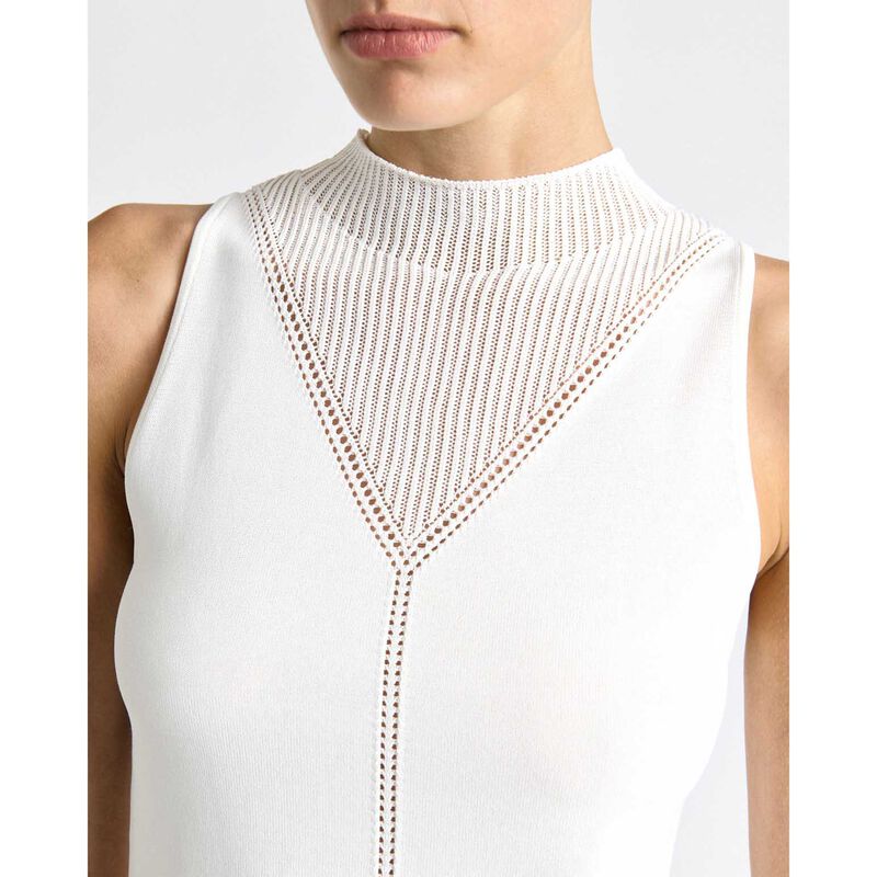 Cue Pointelle Detail Knit Tank image number 2
